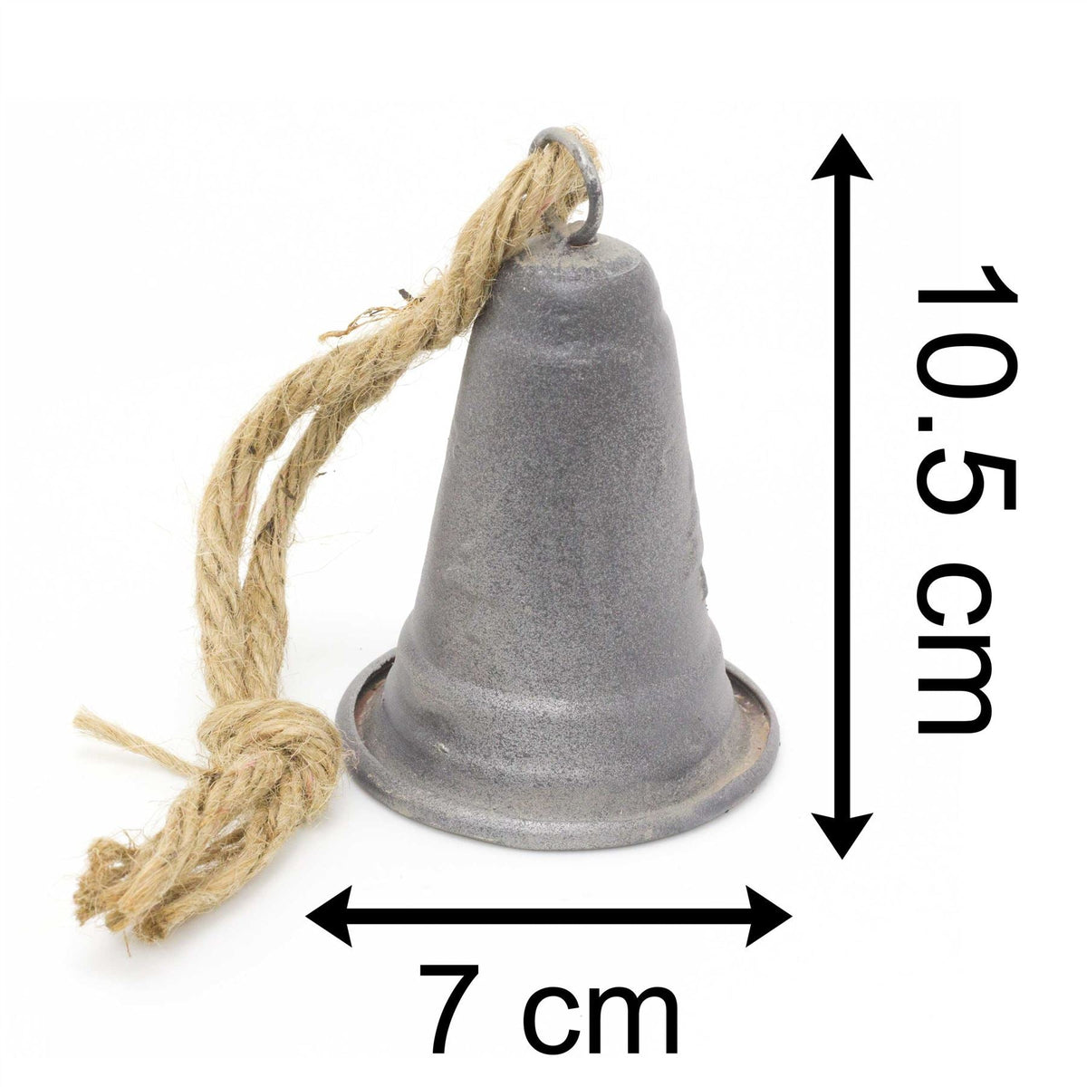 Metal Christmas Bell Rustic Tree Decorations | Embossed Xmas Hanging Bell | Festive Jingle Bell Hanging Decorations Tree Decoration - Tophatter Daily Deals