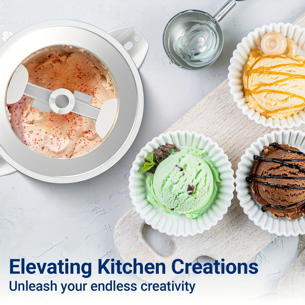 Ice Cream Attachment with Stand Mixers Appliances > Kitchen Appliances > Ice Makers - Tophatter Daily Deals