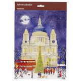 St Paul's Cathedral Traditional Picture Advent Calendar, Paper 24 Picture Doors Advent Calendar - Tophatter Daily Deals