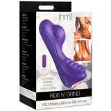 Purple Silicone Vibrating Grinder with Remote Control > Vibrators > Vibrating Pads - Tophatter Daily Deals
