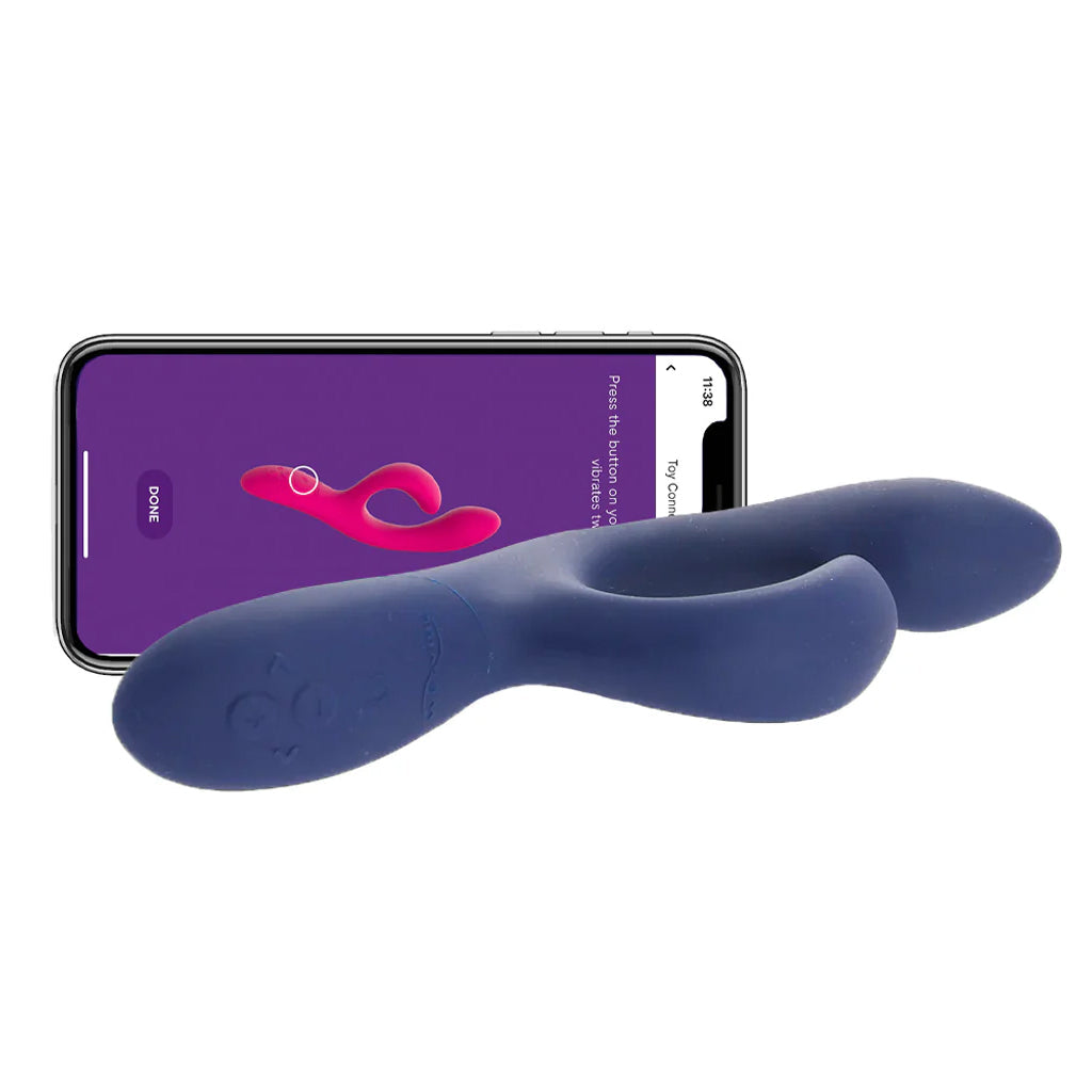 We-Vibe Nova 2 Rabbit Vibe in Midnight Blue Vibrators > Rabbit Vibrators - Tophatter Daily Deals