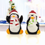 Christmas Penguin Salt & Pepper Pots | Festive Novelty Salt & Pepper Shakers Salt and Pepper Shakers - Tophatter Daily Deals