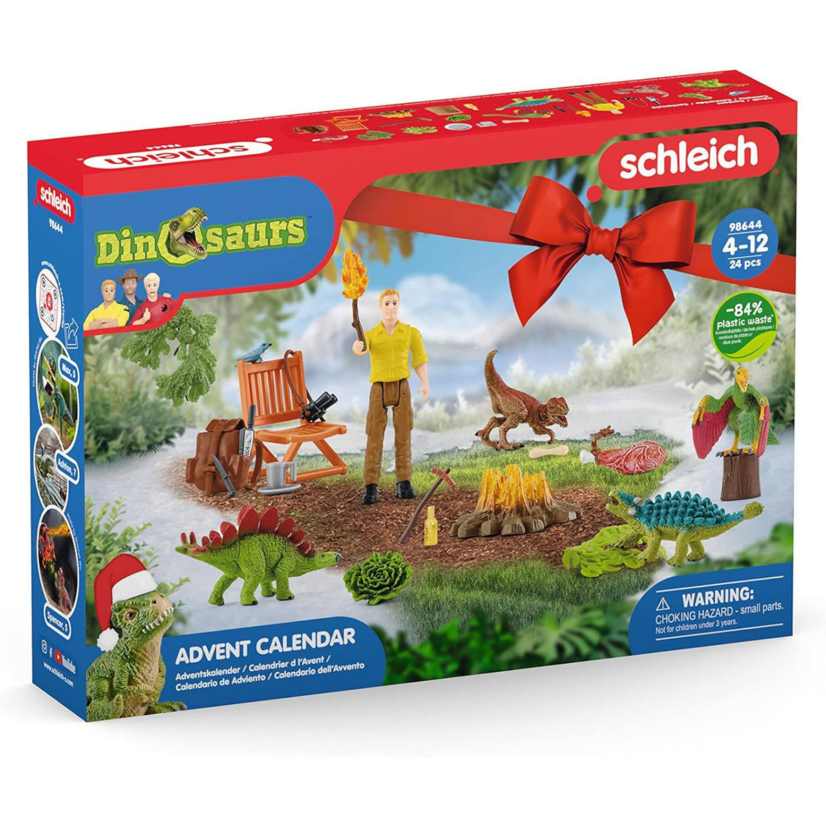 Schleich Dinosaur Christmas Advent Calendar | Children's Toy Advent Calendar Advent Calendar - Tophatter Daily Deals