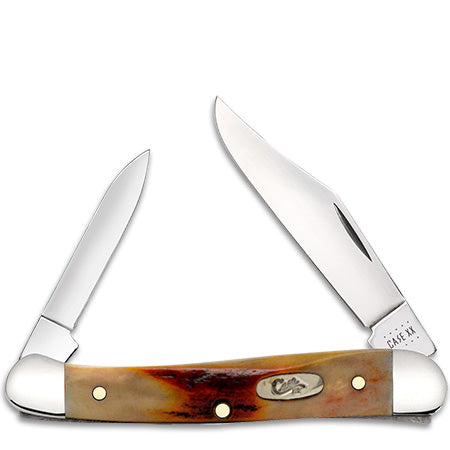 Case Mini Copperhead - Red Stag - 09583 Traditional Knives - Tophatter Daily Deals