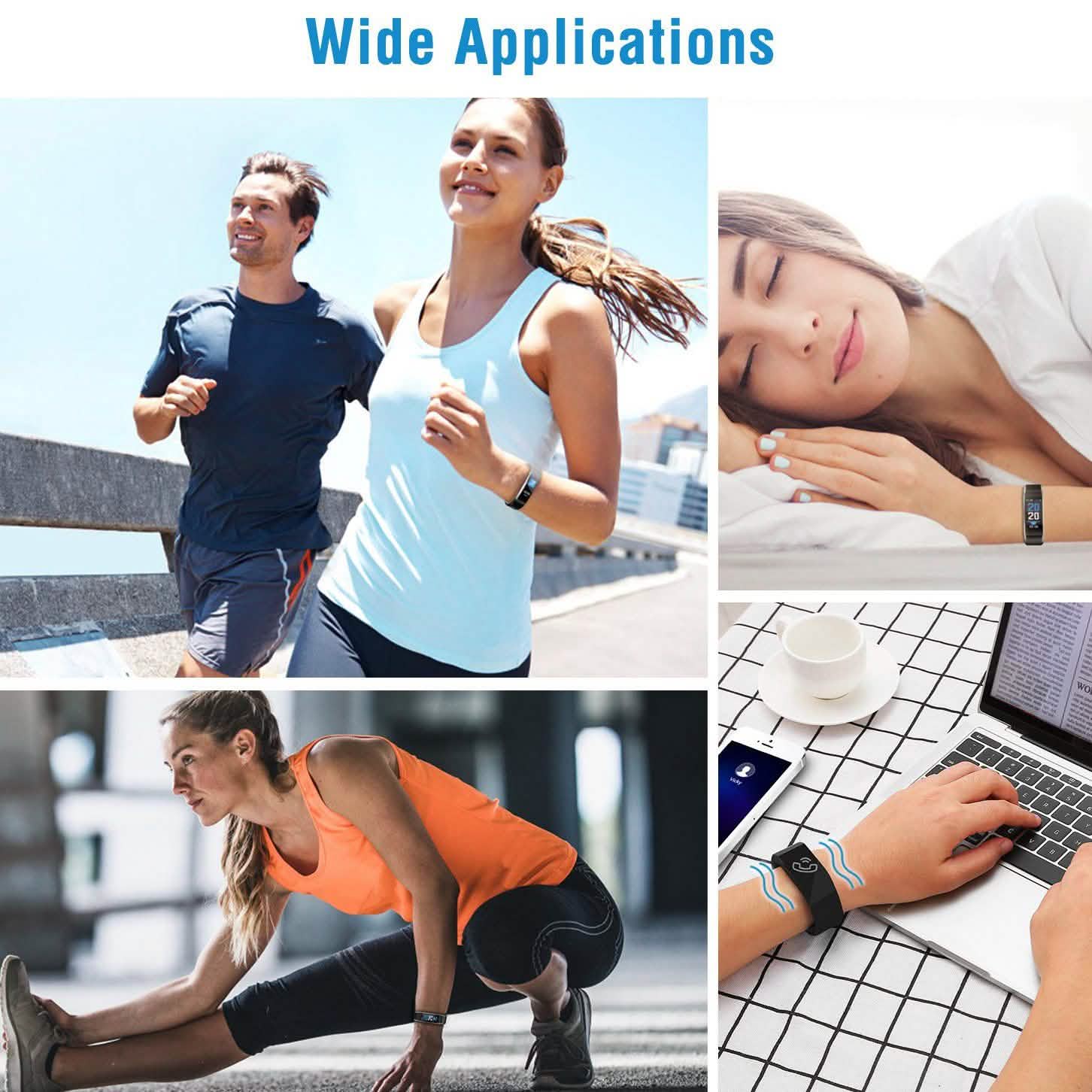 0.96-Inch Fitness Activity Tracker Fitness & Exercise - Tophatter Daily Deals