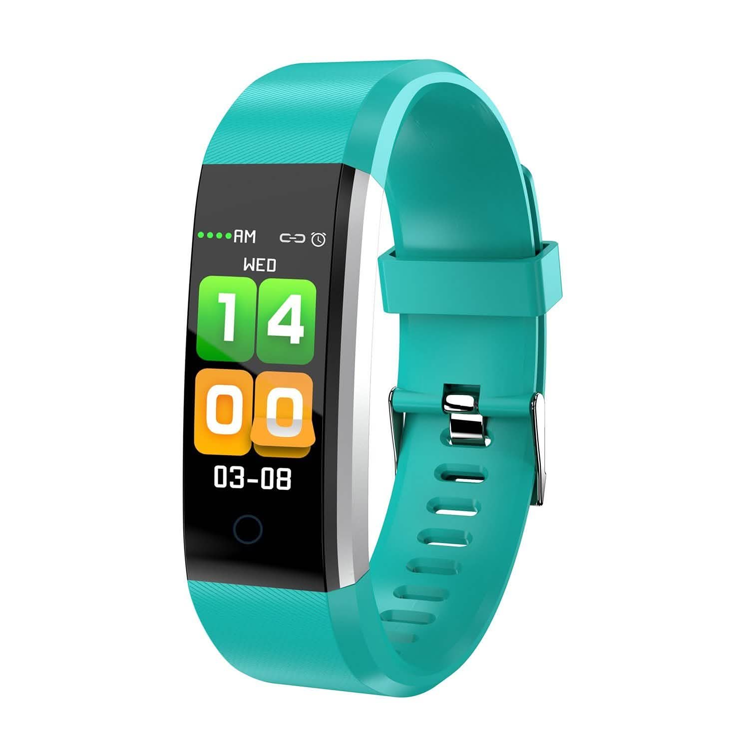 0.96-Inch Fitness Activity Tracker Green Fitness & Exercise - Tophatter Daily Deals