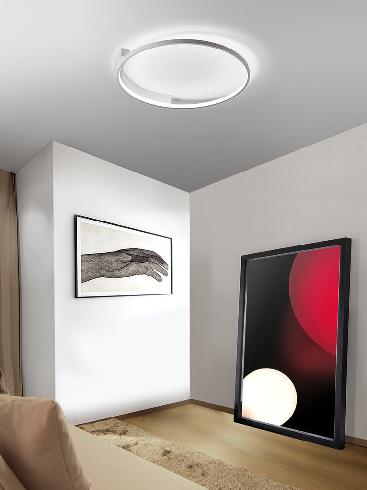 Bedroom Lamp Modern Minimalist Ceiling Lamp Art Lighting White 40x5cm 0 - Tophatter Daily Deals
