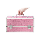 Lockable Large Vibrator Case in Pink for Secure Storage and Travel > Essentials > Toy Storage - Tophatter Daily Deals