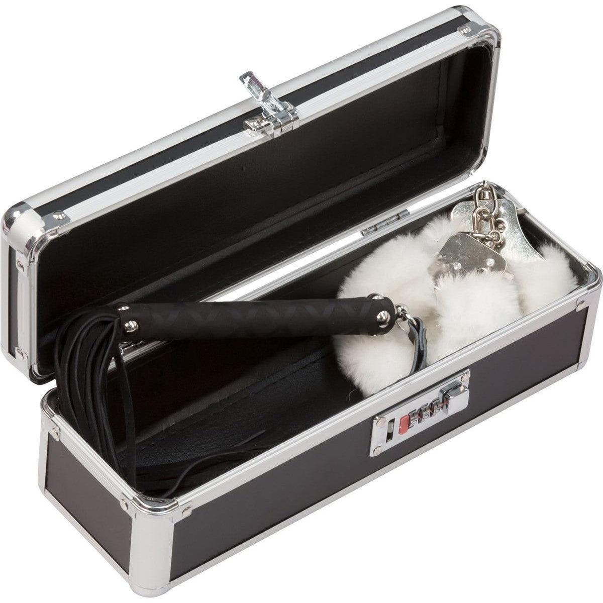 Lockable Medium Vibrator Case in Black Storage Case - Tophatter Daily Deals