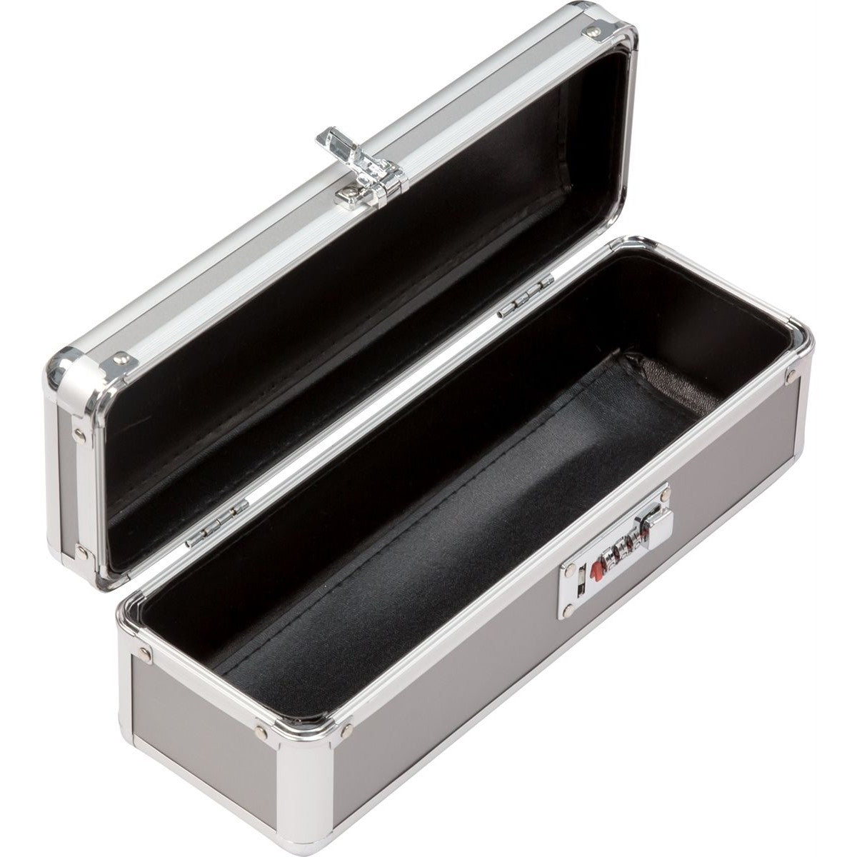 Lockable Medium Vibrator Case in Silver Storage Case - Tophatter Daily Deals