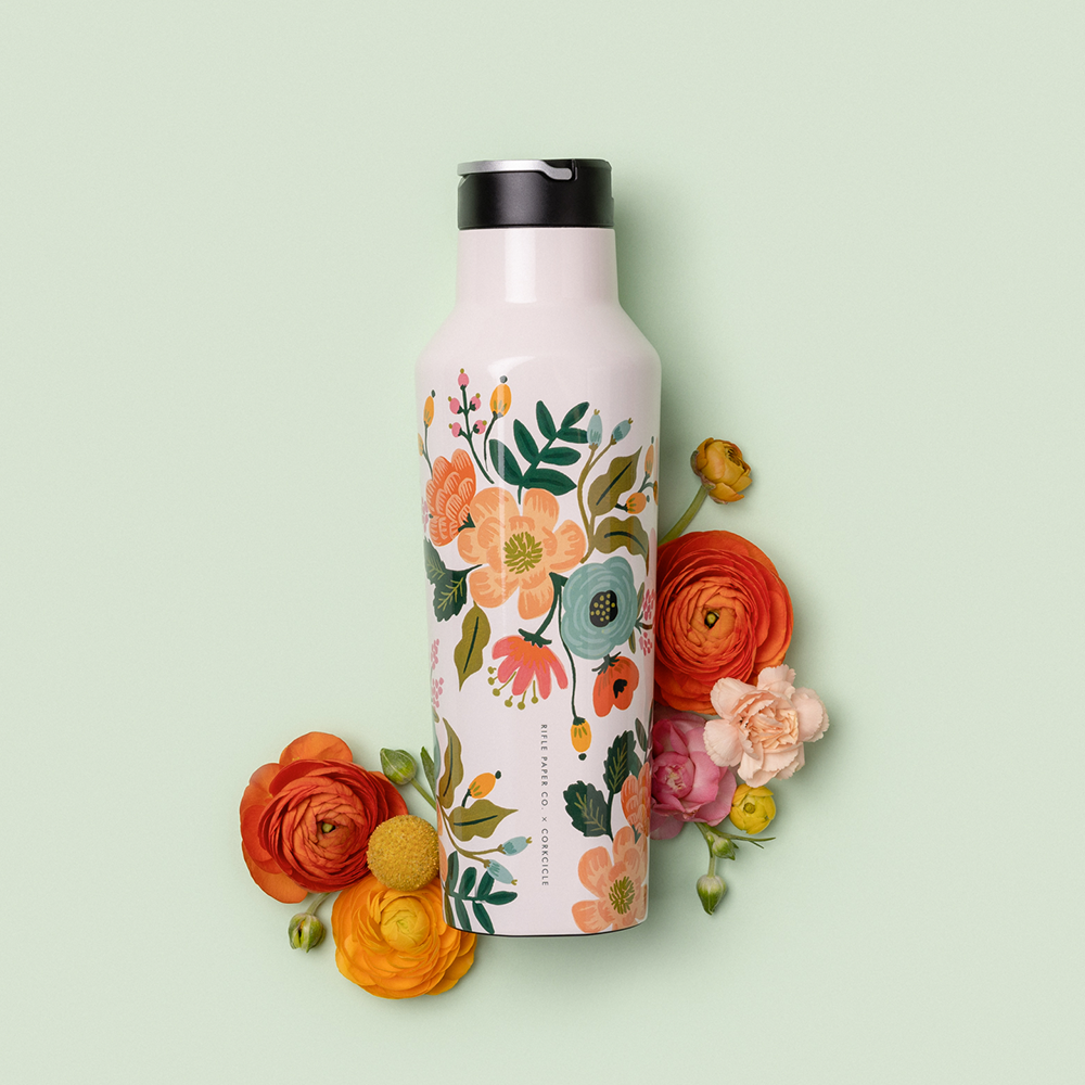 Rifle Paper Co. Sport Canteen by CORKCICLE. Canteen - Tophatter Daily Deals