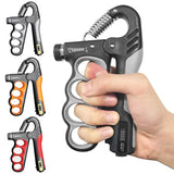 5-100kg Hand Grip Muscle Strengthener Trainer Adjustable Hands Gripper Strength Wrist Weights Expander Gym Exercise Accessories 5 - Tophatter Daily Deals