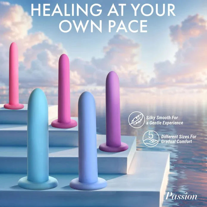 Silicone Pelvic Kegel Exerciser Set – Body-Safe Silicone Dilator & Kegel Exercise Set > Sex Toys > Dilators - Tophatter Daily Deals