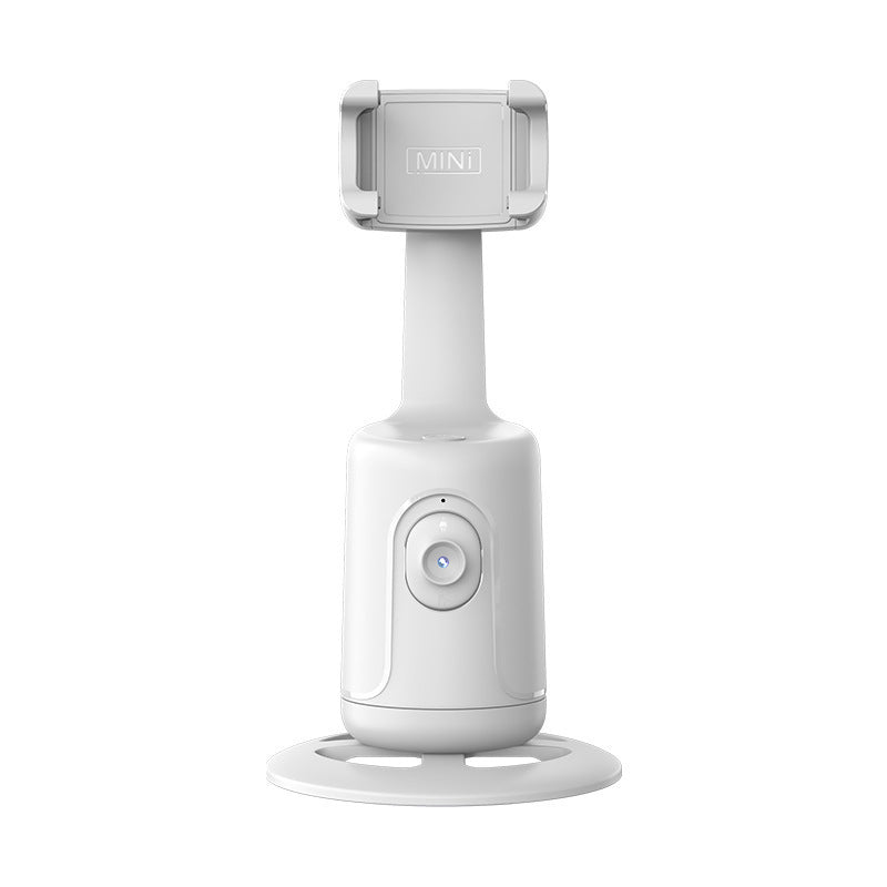 360 Auto Face Tracking Gimbal AI Smart Gimbal Face Tracking Auto Phone Holder For Smartphone Video Vlog Live Stabilizer Tripod White 4 - Tophatter Daily Deals