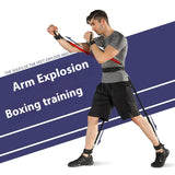 Boxing MMA Taekwondo Elastic String Basketball Bounce Strength Leg Training Explosive Power Resistance Band Fitness Equipment 0 - Tophatter Daily Deals