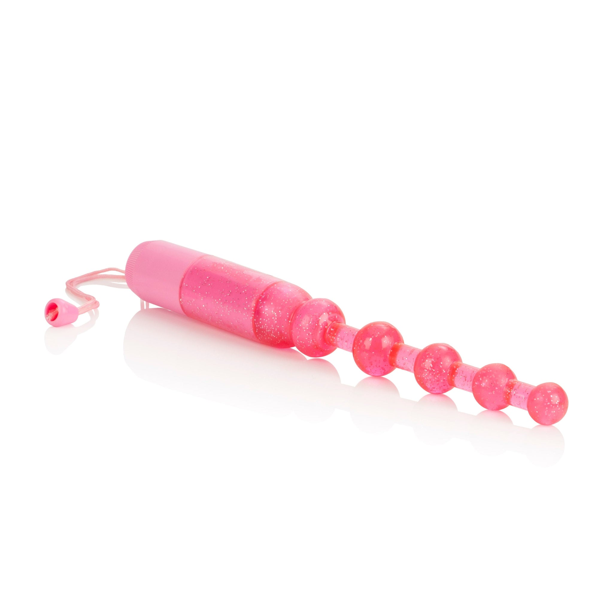 CalExotics Pink Vibrating Pleasure Beads with Beaded Shaft > Anal Range > Anal Beads - Tophatter Daily Deals