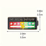 Social Battery Pin - Tophatter Daily Deals