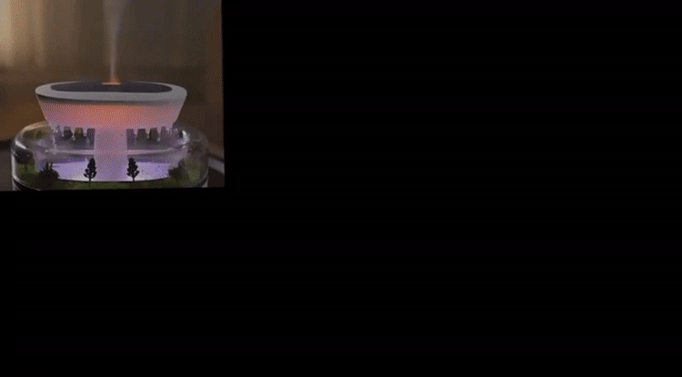 Rainfall Humidifier - Tophatter Daily Deals