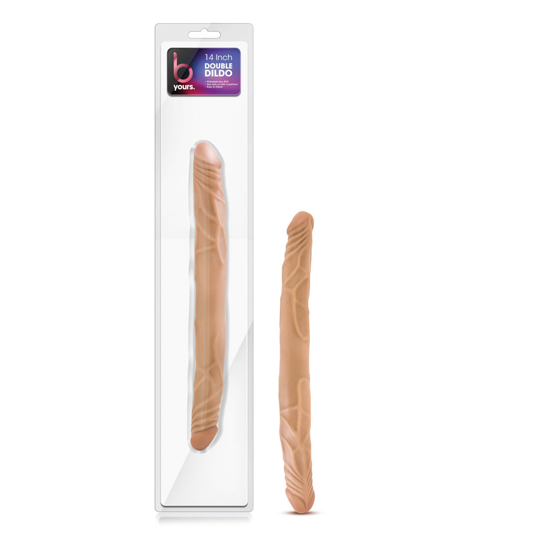 B Yours 14 Inch Double Dildo > Dildos > Double Dildos - Tophatter Daily Deals