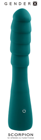 Gender X SCORPION Vibrator 21.2 cm Long Ribbed Design > Vibrators > Standard Vibrators - Tophatter Daily Deals