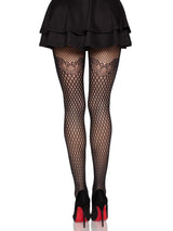 Gilded Grid Net Tights (Black) – Lace Top Tights > Clothes > Hosiery > Pantyhose & Tights - Tophatter Daily Deals