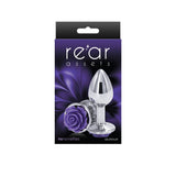 Rear Assets Rose Small (Purple) – 7.6 cm Metal Butt Plug > Anal Range > Jewel Butt Plugs - Tophatter Daily Deals