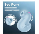 Satisfyer Sea Pony – Air Pulse and Vibrator with Dual Stimulation > Sex Toys For Ladies > Air Pulsation - Tophatter Daily Deals