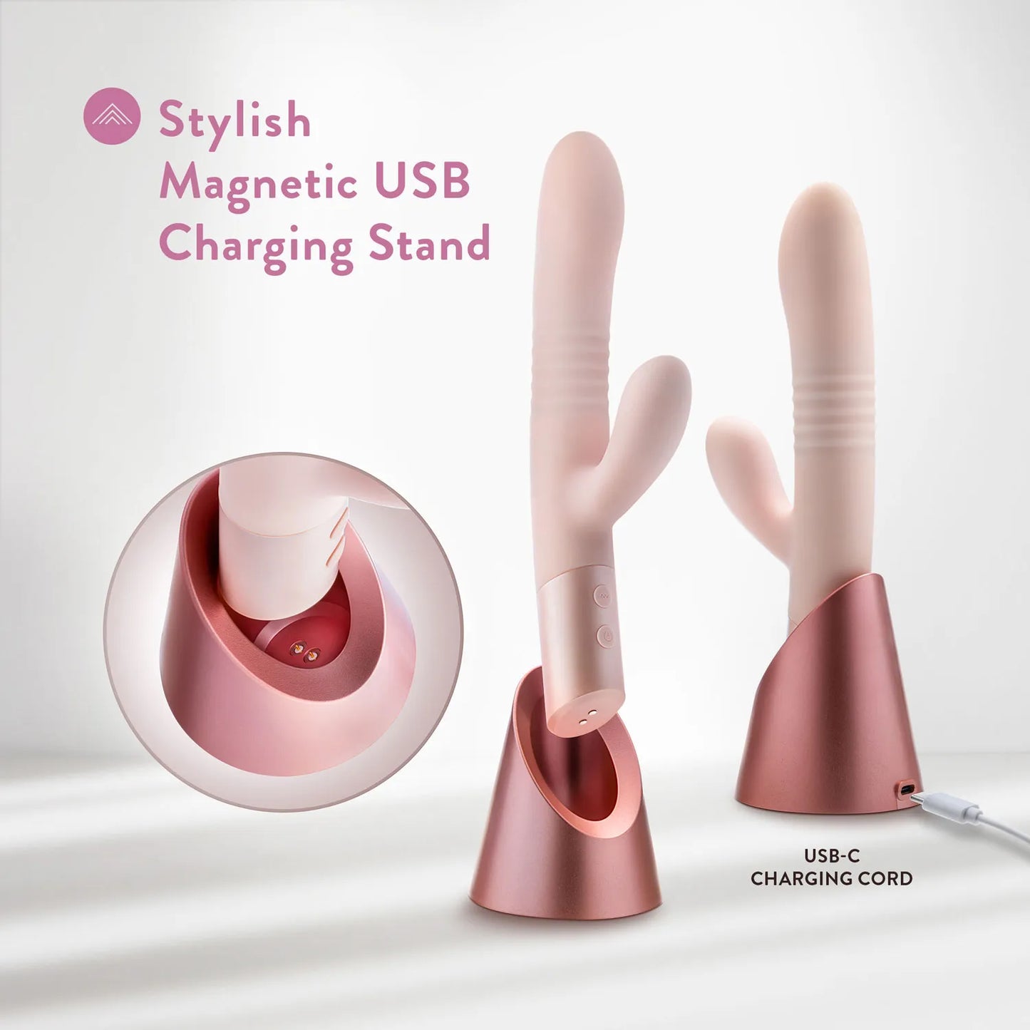 Blush Fraya (Pink) – Rabbit Vibrator 5.25 Inch Insertable > Vibrators > Ladies > Rabbit - Tophatter Daily Deals