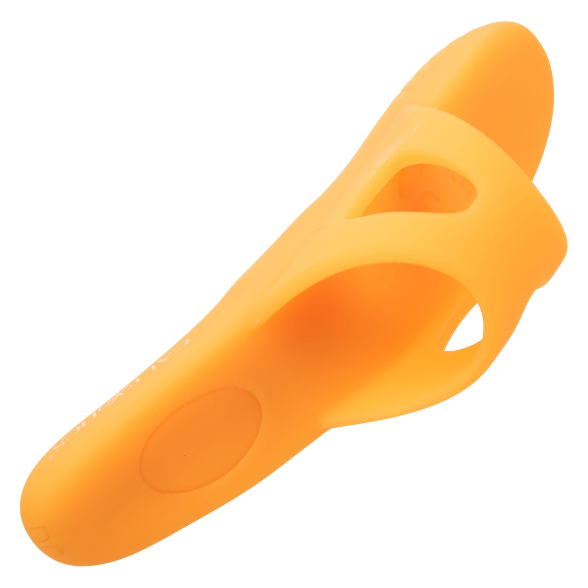 Neon Vibes The Pleasure Vibe (Orange) – Rechargeable Ergonomic Finger Vibrator with 10 Functions > Vibrators > Finger Vibrators - Tophatter Daily Deals