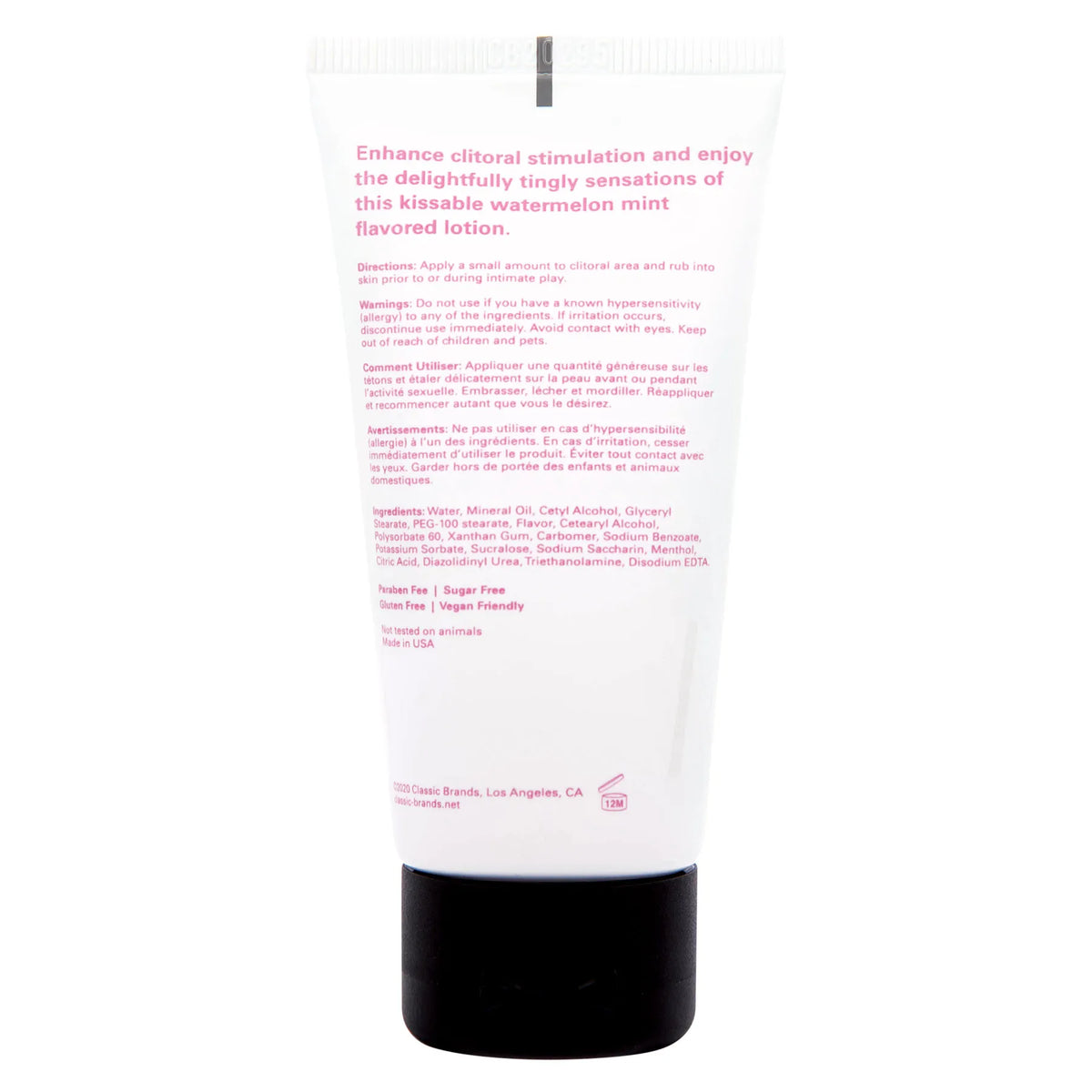 Joy Buzzer Watermelon – Kissable Cooling Lotion for Clitoral Stimulation > Essentials > Womens Enhancers - Tophatter Daily Deals