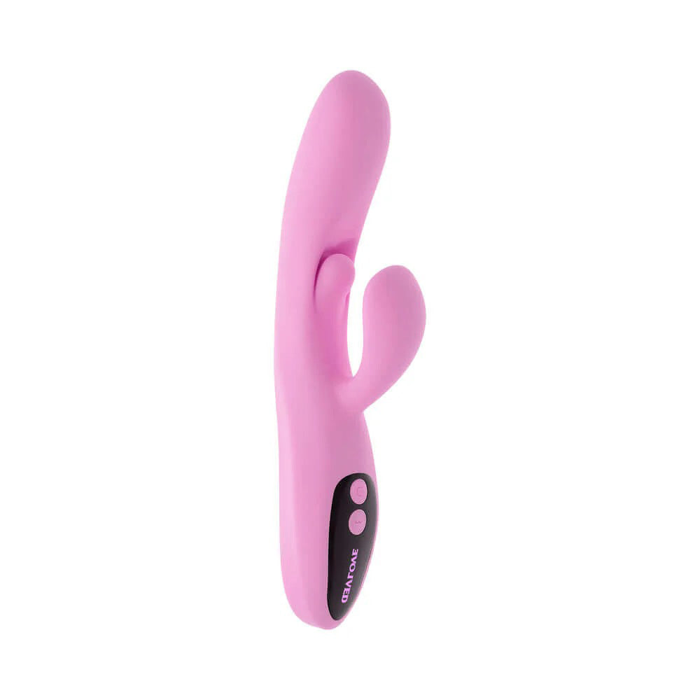 Evolved Push The Button – USB Rechargeable 23.5 cm Rabbit Vibrator > Vibrators > Ladies > Rabbit - Tophatter Daily Deals