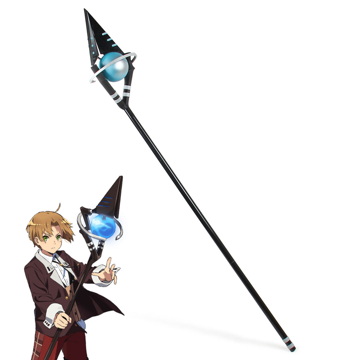 Mushoku Tensei: Jobless Reincarnation Rudeus Greyrat Cosplay Weapon Prop Prop - Tophatter Daily Deals