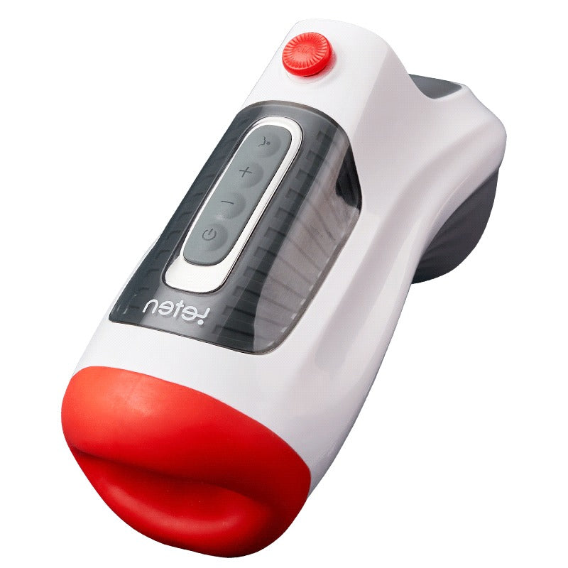 Acmejoy - Leten 10 Vibrations Deep Throat Air Control Vacuum Sucking Blowjob Masturbator Male Stroker Masturbation Cup - Tophatter Daily Deals