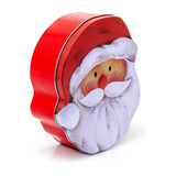 Charming Christmas Storage Tin With Festive Designs for Sweets Treats Surprises - Santa Tin - Tophatter Daily Deals