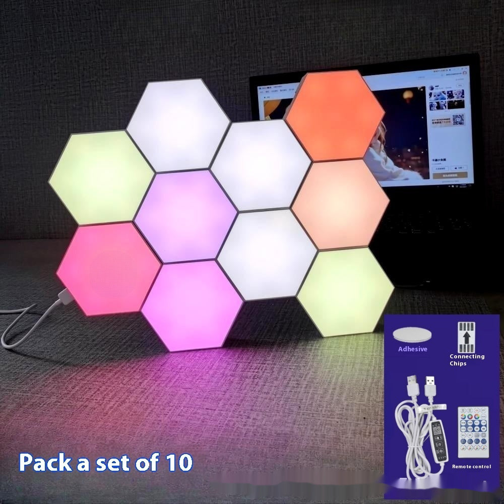 Background Wall Quantum Esports Atmosphere Light Strange Light Board 10lights 0 - Tophatter Daily Deals