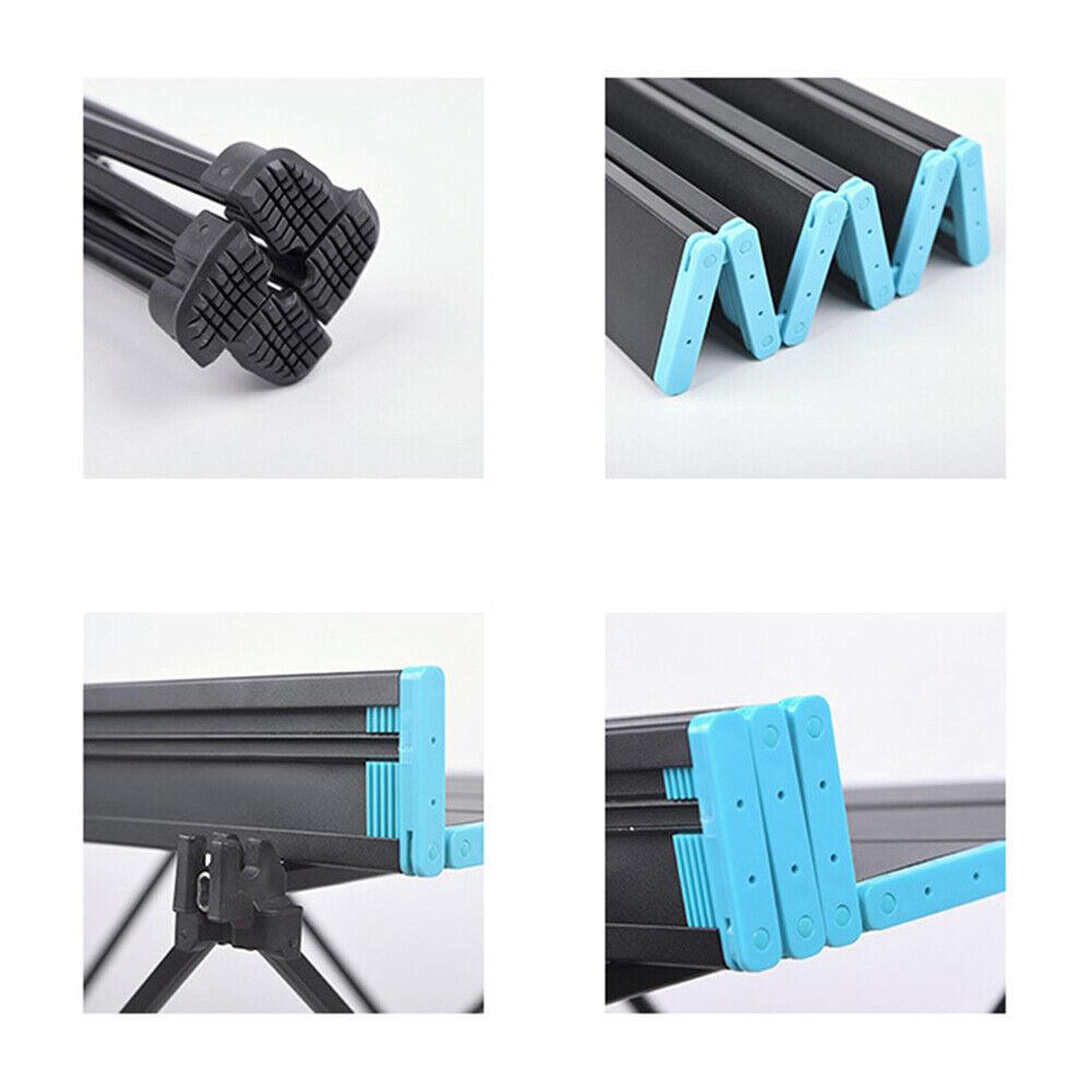 Folding Camping Tables with Carry Bag Portable Garden Picnic BBQ Beach Fishing - Tophatter Daily Deals