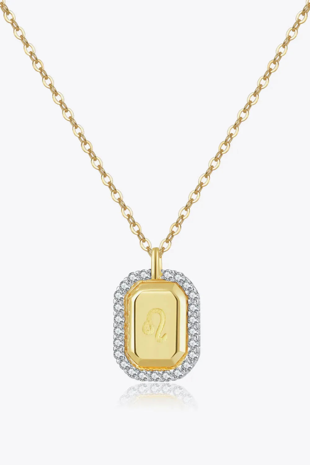 Zircon Decor Constellation Pendant Necklace Necklaces - Tophatter Daily Deals