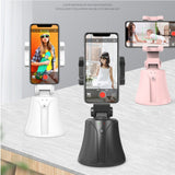 AI Smart Follow-up 360 Degrees Revolving Cloud Platform Selfie Stick English Version White 206 0 - Tophatter Daily Deals