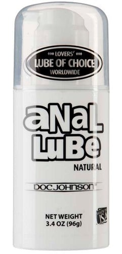 Doc Johnson Anal Lube – Natural Long-Lasting 3.4 Oz Lubricant > Lube > Anal - Tophatter Daily Deals
