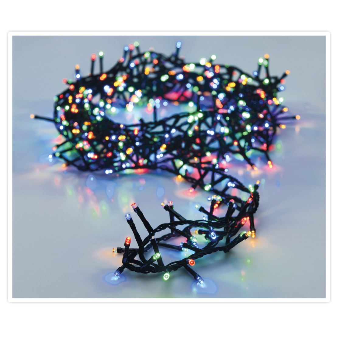 Multicoloured Christmas Fairy Lights | 560 LED Tree Lights with 8 Functions Fairy Lights - Tophatter Daily Deals