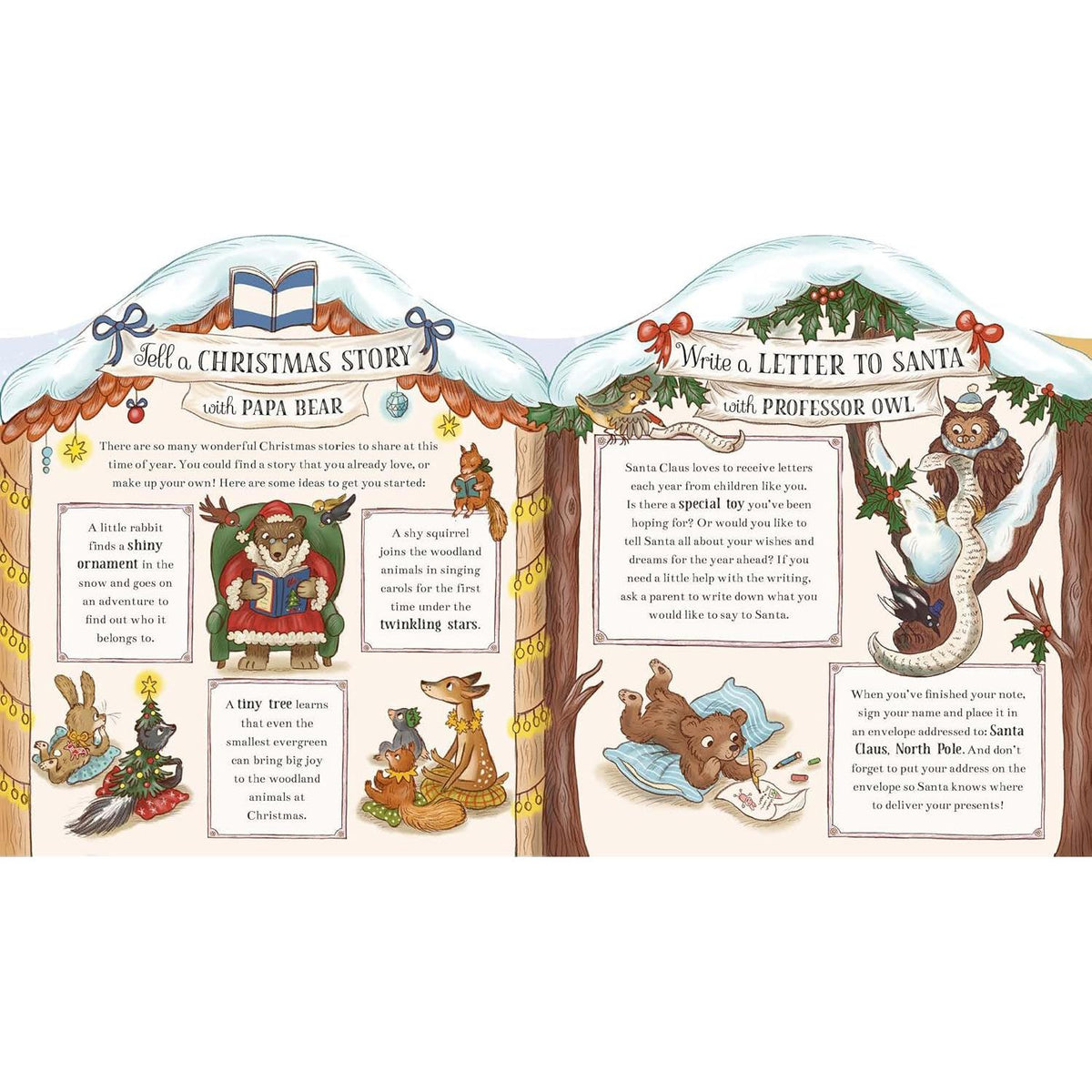 Brown Bear Wood Advent Book | Christmas is Coming to Town! Advent Calendar Book Advent Calendar - Tophatter Daily Deals