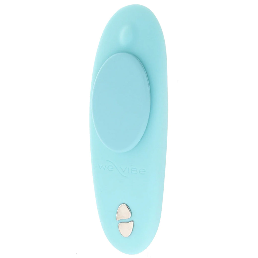 We-Vibe Moxie+ Wearable Clitoral Vibe in Aqua Vibrators > Wearable & Panty Vibrators - Tophatter Daily Deals
