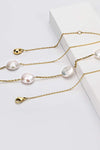 Freshwater Pearl Stainless Steel Necklace Necklaces - Tophatter Daily Deals