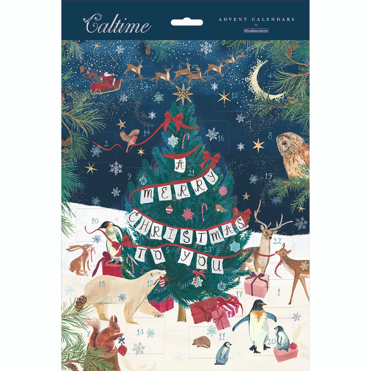 A Merry Christmas to You Christmas Advent Calendar | Christmas Advent Calendar Advent Calendar - Tophatter Daily Deals