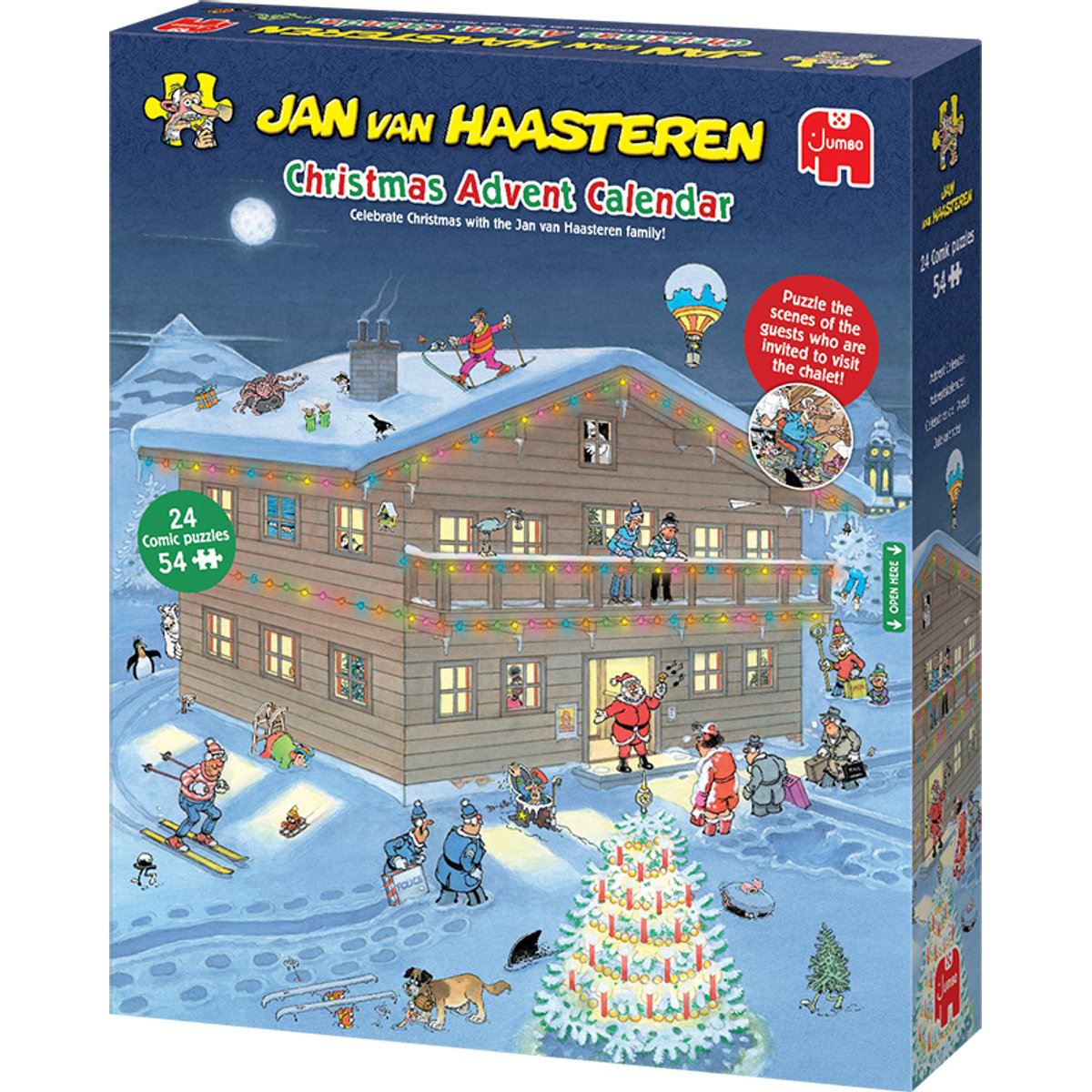 Jan van Haasteren Christmas Advent Calendar 2025 | Jigsaw Advent Calendar Advent Calendar - Tophatter Daily Deals