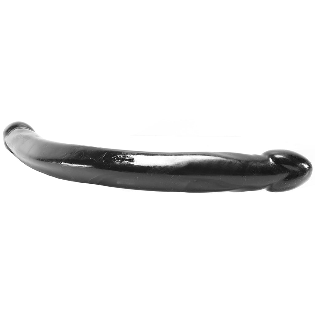 Smooth Double Header 18 Inch Dildo in Black - Tophatter's Adult Products Dildo Sex Toys > Double Ended Dildos - Tophatter Daily Deals