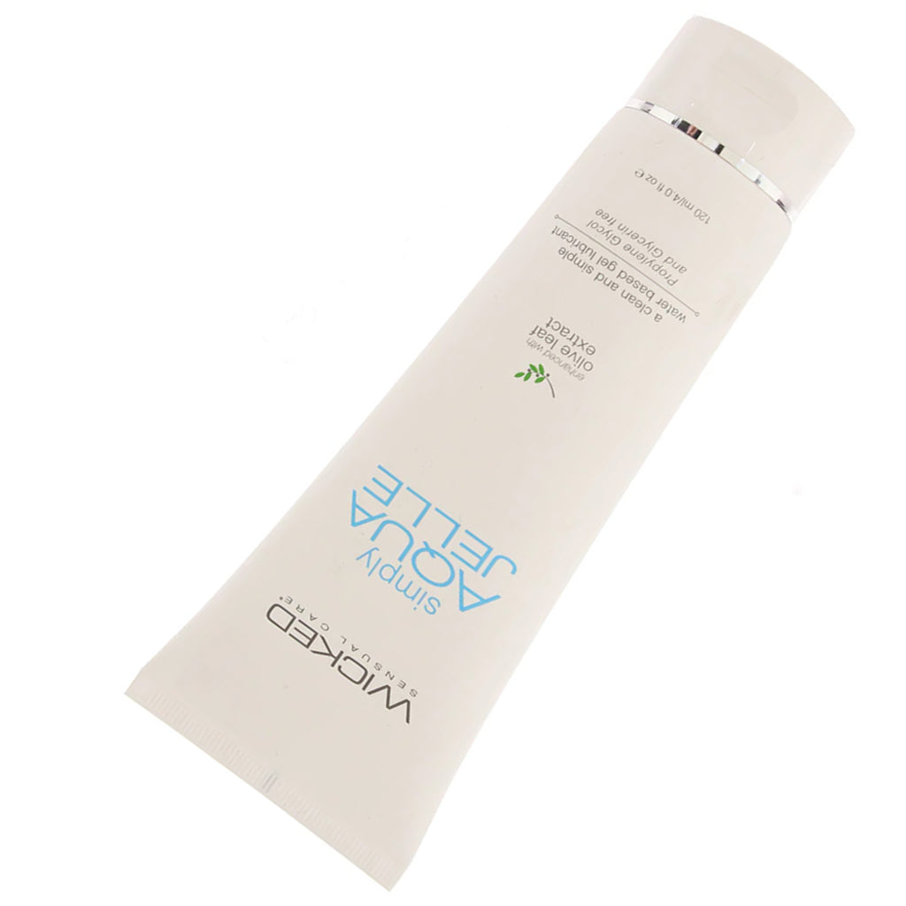 Simply Aqua Jelle Lube 4oz / 120ml - Tophatter's Adult Products Lubes and Lotions > Water Based Sex Lubes - Tophatter Daily Deals