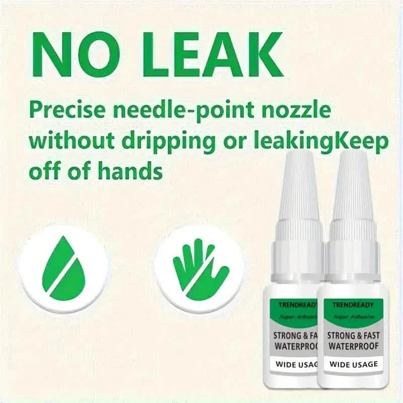 2-Pack: Super Glue – Fast-Drying, Waterproof, Multi-Surface School, Office & Art Supplies - Tophatter Daily Deals