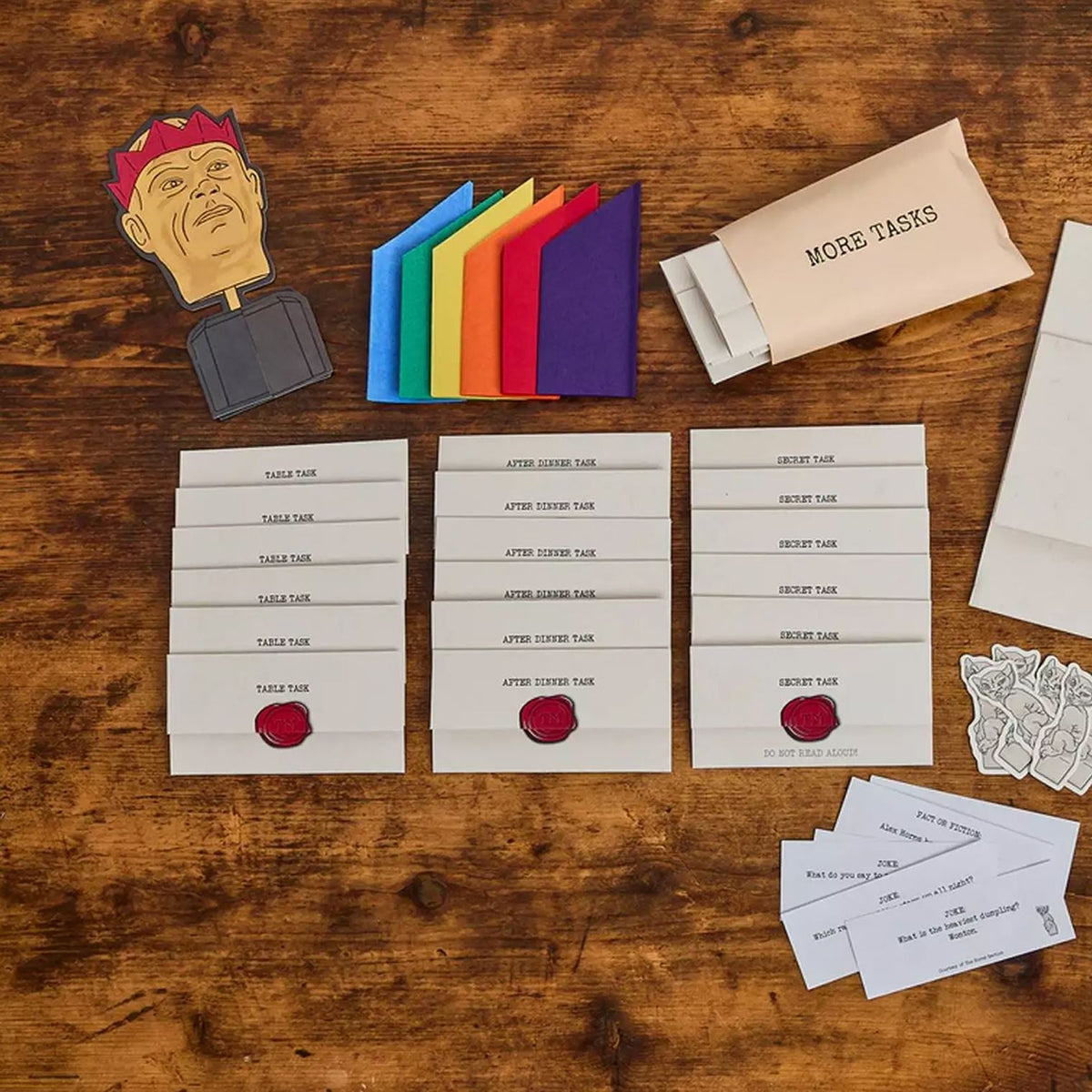 Taskmaster 2025 Christmas Crackers Pack of 6 with Original Tasks and Trophy Christmas Cracker - Tophatter Daily Deals