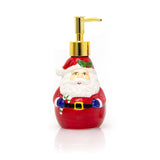 Christmas Character Soap Dispenser | Ceramic Hand Wash Bathroom Soap Dispenser Soap Dispenser - Tophatter Daily Deals